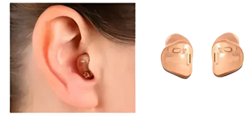 aparelho auditivo - modelo (ITC)